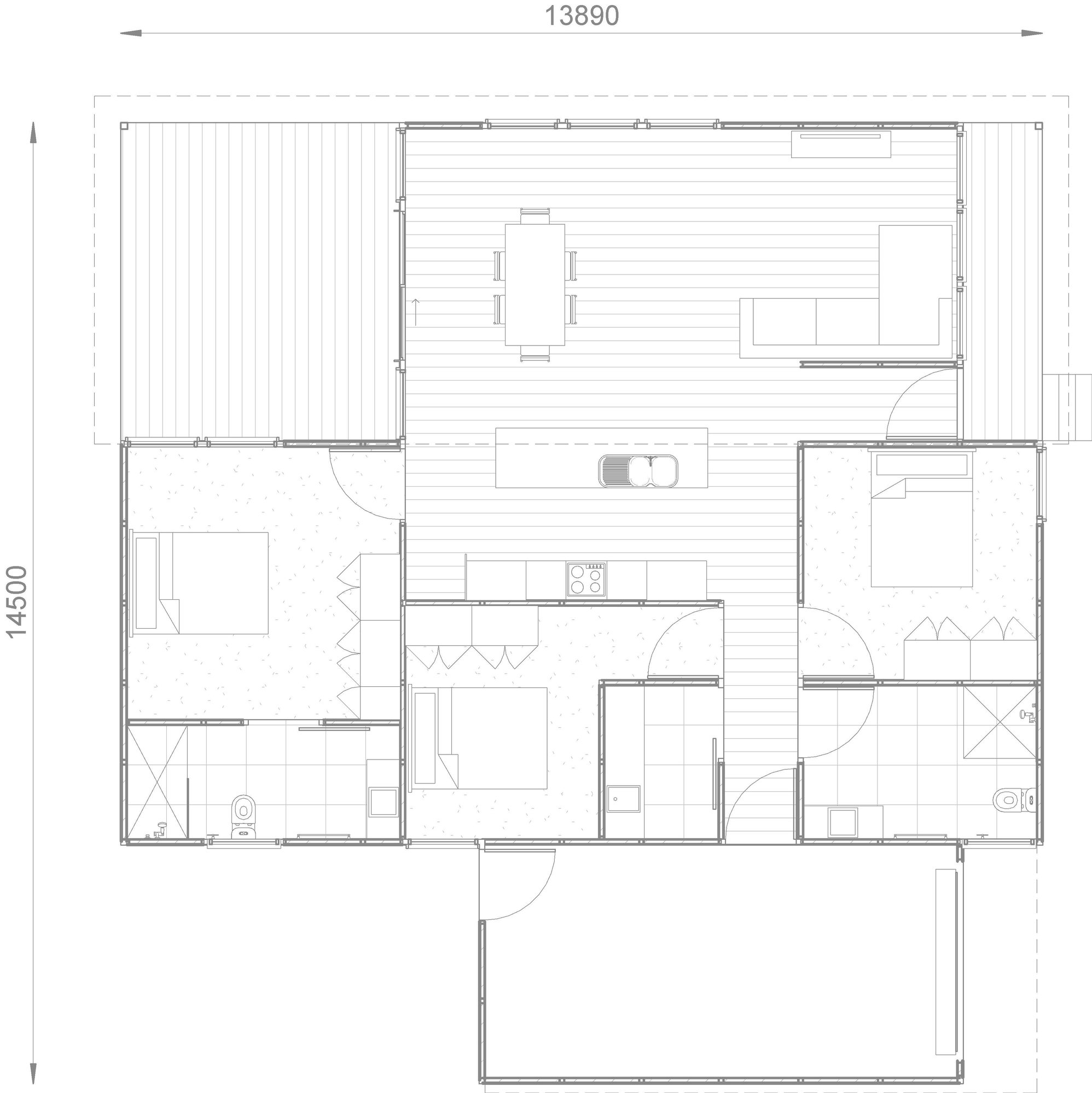 3 bed 2 bath_K1_plan