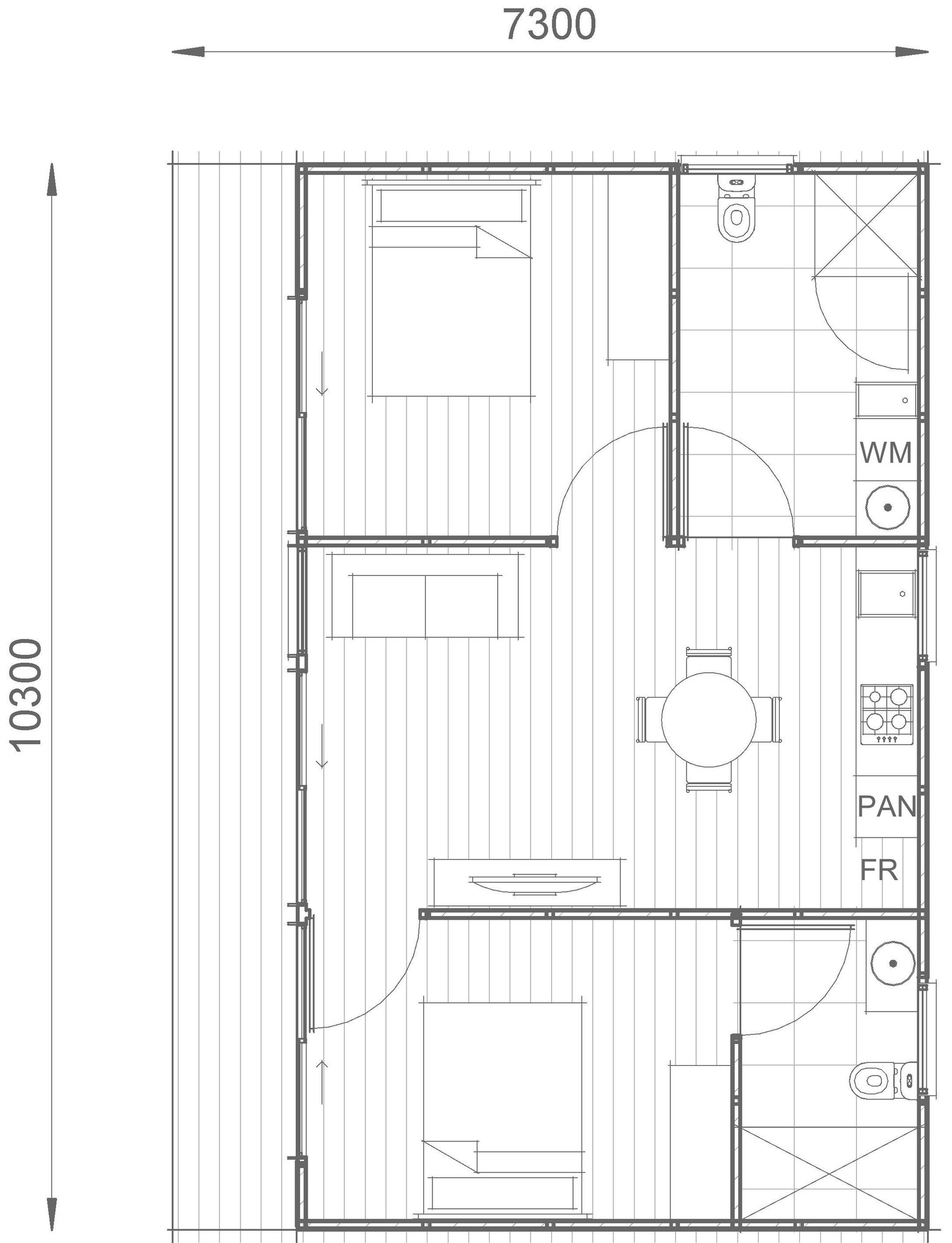 Double Wicket 60m-graphic plan Double Wicket 60m-graphic plan